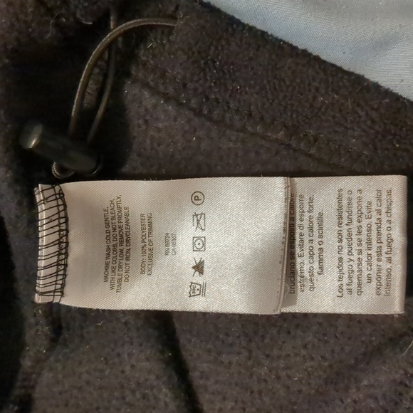 Columbia black zippered fleece jacket size M - Picture 13 of 15